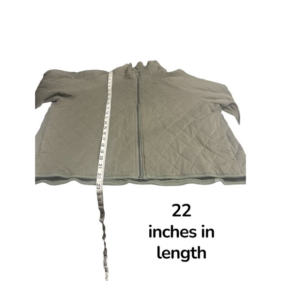 Lululemon Quilted Full Zip Jacket Women’s Size 12 - Picture 7 of 7